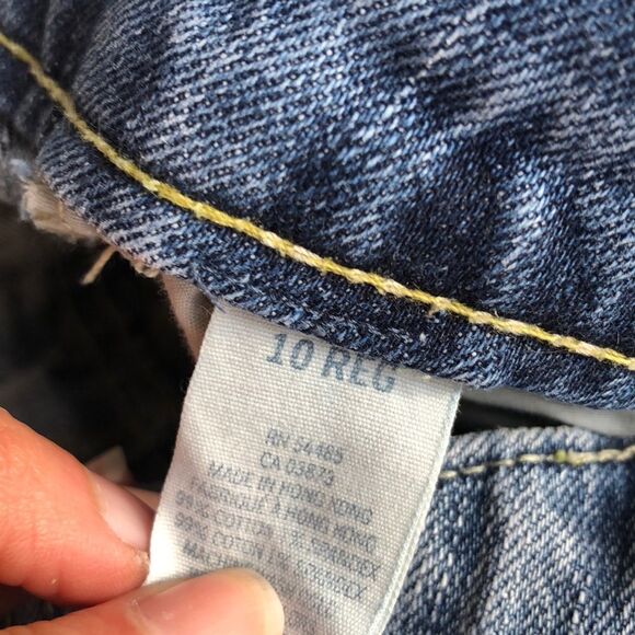 American eagle denim jean shorts size 10. - Picture 4 of 4